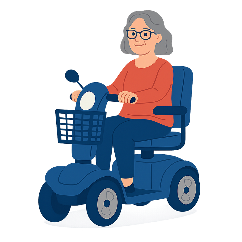 Elektromobile & Scooter bei Reha & Care