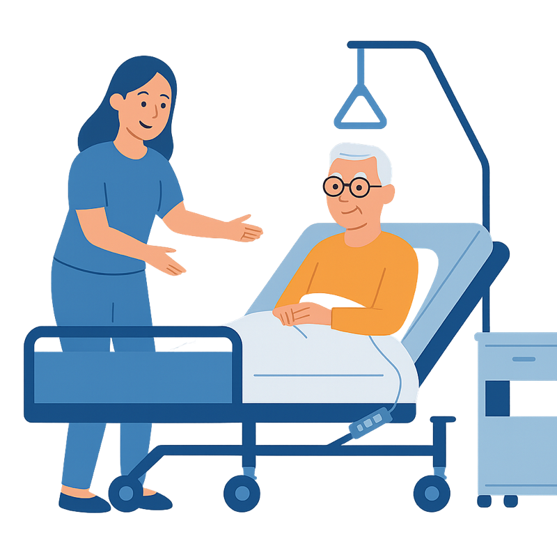 Pflegebett und Zubehör bei Reha & Care Nürnberg