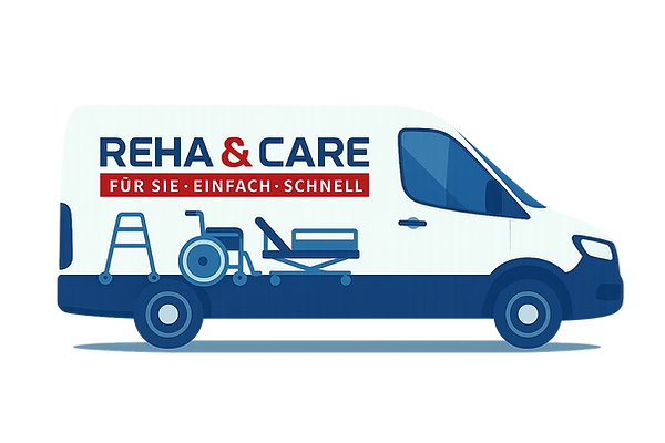 Reha & Care Lieferfahrzeug